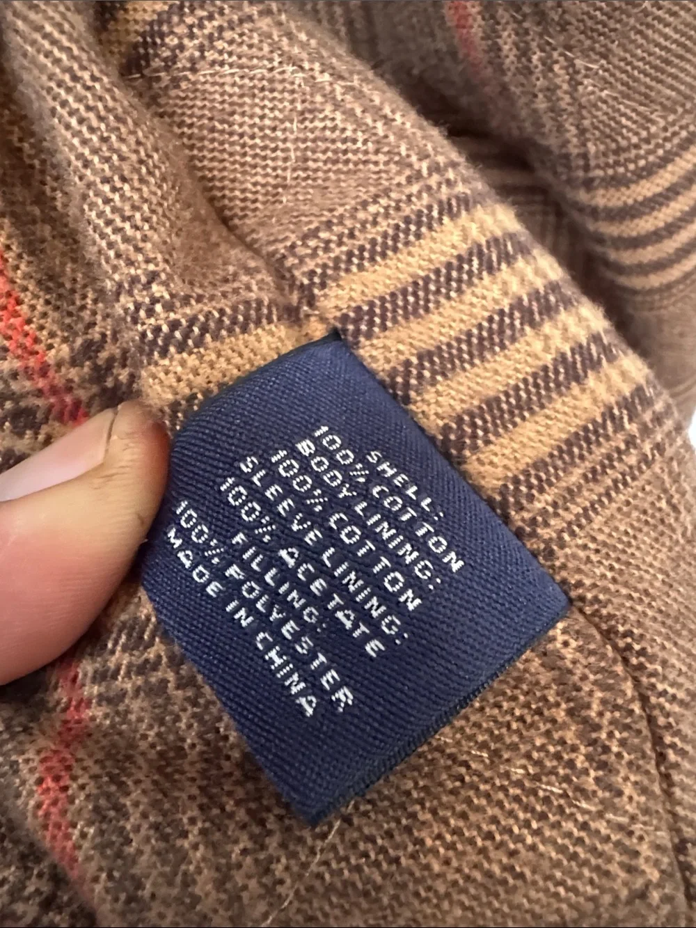 Daniel Cremieux Collection Brown Corduroy Field Jacket